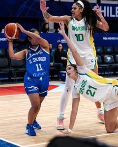 Brasil Vence El Salvador e Fecha Fase de Grupos da AmeriCupW com 100% de Aproveitamento