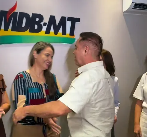 Vice de Abílio recebe filiação de ex-adversário ao MDB